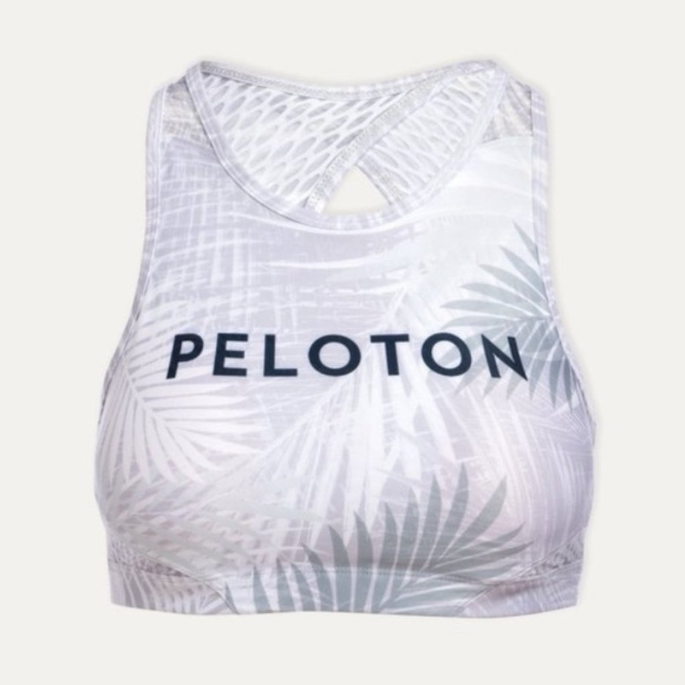 Peloton x WITH Palm Blanc Sports Bra